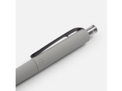 Ручка шариковая Prodir DS8 PRR-T Soft Touch, серая