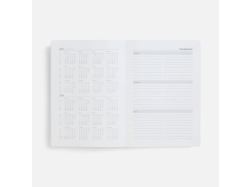 Ежедневник Basis, датированный, темно-серый