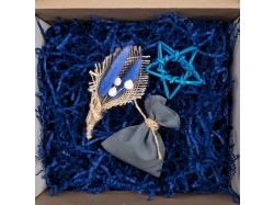 Бумажный наполнитель Chip, темно-синий