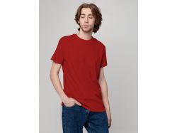 Футболка унисекс T-Bolka 160, темно-красная