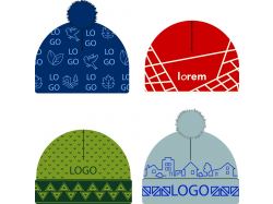 Шапка на заказ Tricksy Classic, полушерсть