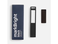Флешка markBright Black с синей подсветкой, 32 Гб