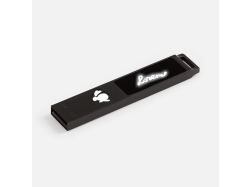 Флешка markBright Black с белой подсветкой, 32 Гб