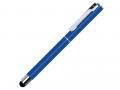 Ручка металлическая стилус-роллер «STRAIGHT SI R TOUCH», средне-синий