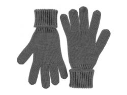 Перчатки Alpine, серый меланж