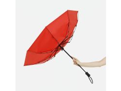 Зонт складной Monsoon, красный