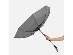 Зонт складной Monsoon, серый