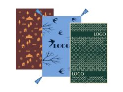 Плед на заказ Tricksy Net Light, S, полушерсть