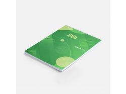 Блокнот на заказ Sketch Print M, в клетку