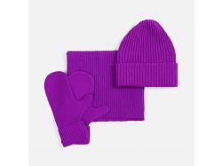 Шарф Yong, фиолетовый