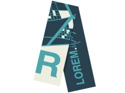 Шарф на заказ Tricksy Classic Fint, L