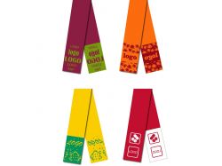 Шарф на заказ Tricksy Rand, M, акрил