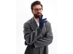 Перчатки Bernard, темно-синие