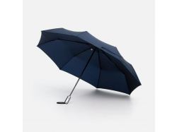 Зонт складной Fiber, темно-синий