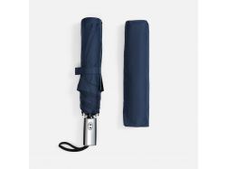 Зонт складной Fiber, темно-синий