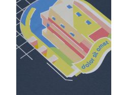 Зонт-трость Classic, темно-синий