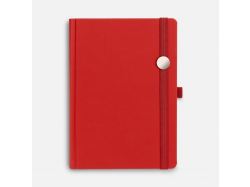 Ежедневник Favor Metal, недатированный, красный