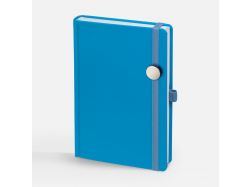 Ежедневник Favor Metal, недатированный, голубой