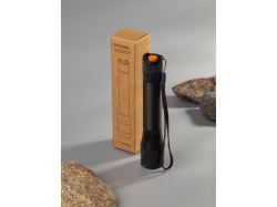 Фонарь с фокусировкой луча Skyddas, черный