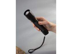 Фонарь с фокусировкой луча Skyddas, черный