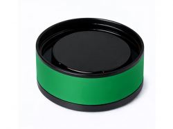 Термос «Confident» с покрытием soft-touch 420мл, зеленый