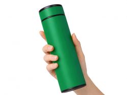Термос «Confident» с покрытием soft-touch 420мл, зеленый