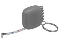 Брелок-рулетка 1м "Block", серый