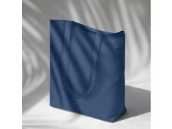 Сумка для шопинга Carryme 140 хлопковая, 140 г/м2, нейви