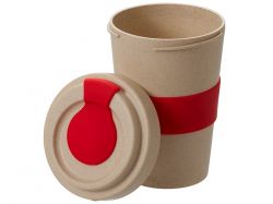 Стакан из пшеничного волокна «Flava», красный