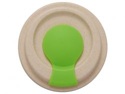 Стакан из пшеничного волокна «Flava», зеленое яблоко