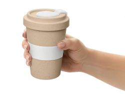 Стакан из пшеничного волокна «Flava», белый