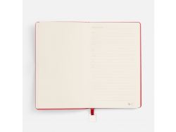 Ежедневник Shall Light, недатированный, красный