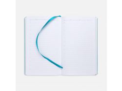 Ежедневник Nova Round, недатированный, бирюзовый