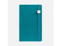 Ежедневник Nova Round, недатированный, бирюзовый