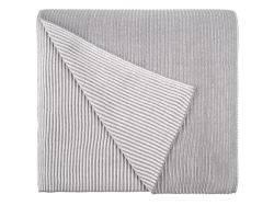 Шарф Nobilis, белый с серым