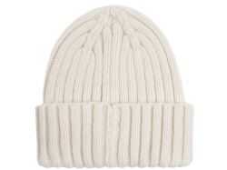 Шапка Uni, молочно-белая