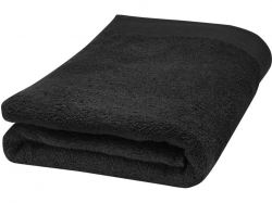 Полотенце для ванны Ellie из хлопка плотностью 550 г/м2 и размером 70x140 см, черный
