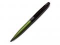 Ручка шариковая Pierre Cardin NOUVELLE, цвет - черненая сталь и зелёный. Упаковка E.