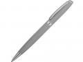Ручка металлическая шариковая «Flow» soft-touch, светло-серый/серебристый