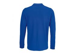 Рубашка поло с длинным рукавом Prime LSL, ярко-синяя (royal)