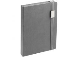 Ежедневник New Factor Metal, серый