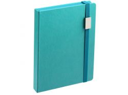 Ежедневник New Factor Metal, бирюзовый