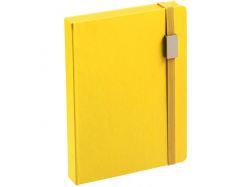 Ежедневник New Factor Metal, желтый