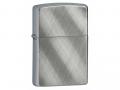 Зажигалка ZIPPO Classic с покрытием Brushed Chrome, латунь/сталь, серебристая, матовая, 38x13x57 мм