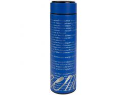 Смарт-бутылка с заменяемой батарейкой Long Therm, синяя