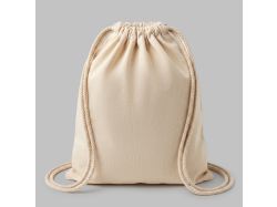 Рюкзак со шнурком Tenes из хлопка плотностью 140 г/м2, natural