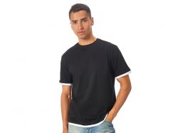 Футболка «Rotterdam» мужская, черный/белый