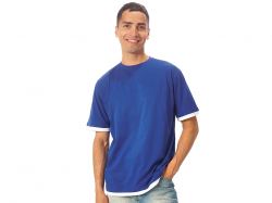 Футболка «Rotterdam» мужская, кл синий/белый