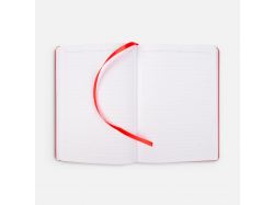 Ежедневник Tact, недатированный, красный