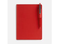 Ежедневник Tact, недатированный, красный